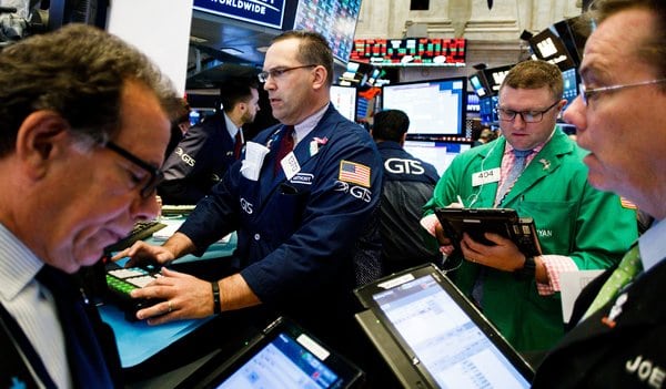 Traders at Wall Street